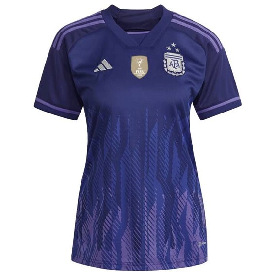 Tailandia Camiseta Argentina Segunda Equipación Mujer 2022/2023